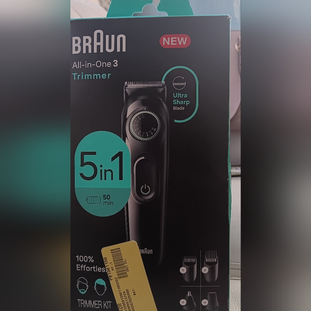 (Sold )New in box Braun All in One 3 Trimmer
